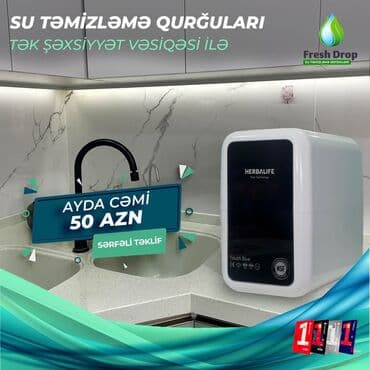 Qəhvə maşınları: Herbalife Su filtrləri. * Tək şəxsiyyət vəsiqəsi ilə, * Hissə-hissə — 2