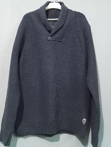 jaket kişi: Sviter, XL, rəng - Boz — 2