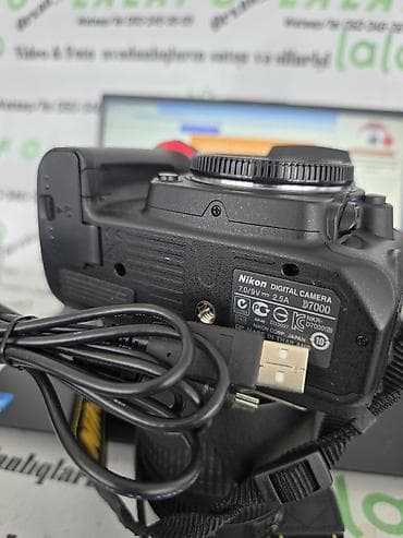ucuz soyduclar: Nikon D7000 (body) əlavə abiyektiflər var. Gəlmədir Azərbaycanda — 7
