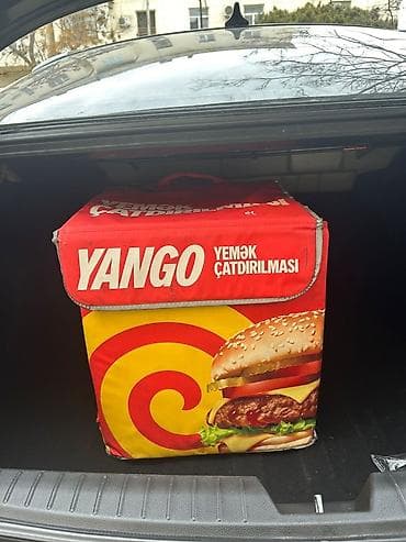 Reklam lövhələri: YANGO Yemək Çatdırılması üçün termal çanta - Tip: İstilik və soyuqluq — 3