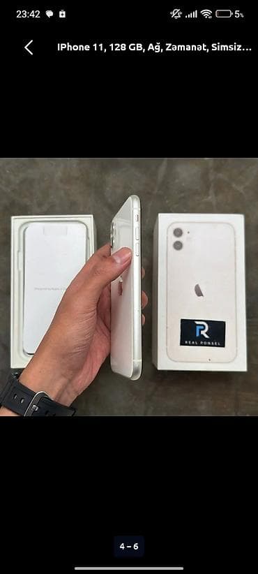 2. el iphone 11 128 gb fiyat: IPhone 11, 128 GB, Ağ — 4