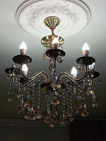 omid cilciraq: Çılçıraq, 8 lampa, Metal — 3