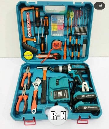 total drel: Yeni Zərbəli drel Akkumulatorlu — 1