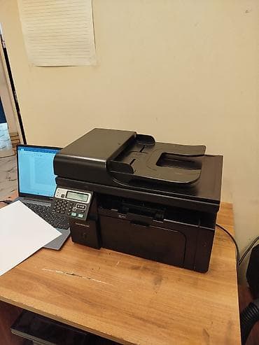 komputer kabel: HP LaserJet Pro MFP (şəkillərdəki model) - Funksiyalar: lazer çap — 1