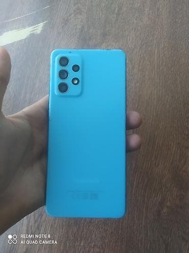 xiaomi bluetooth: Samsung Galaxy A52, 128 ГБ, цвет - Синий, Отпечаток пальца — 2