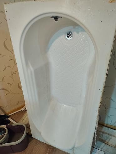 Santexnika: Vanna uzunluğu 140sm eni 70sm ünvan Qarayevdedi Ruslan marketin — 4