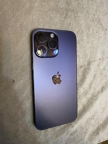 IPhone 14 Pro Max, 256 GB, Deep Purple, Face ID lalafo.az -da IPhone 14 Pro Max, 256 GB, Deep Purple, Face ID