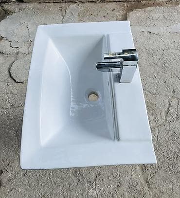 tulpani: Pedestal tipli hamam çanağı (rakovina) - Material: keramik, parlaq ağ — 5
