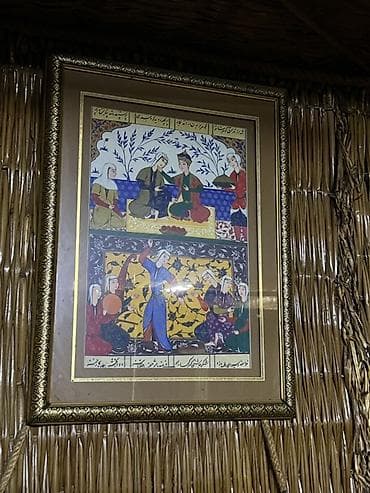 CD, DVD disklər və kassetlər: Məhsul: Şərq miniatür üslubunda çərçivəli dekorativ tablo dəsti — 2