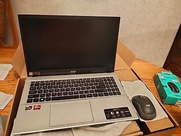 macbook pro 2015: Acer Aspire 3 15 (A315-44P-R8A2) noutbuk - Rəng: Gümüş - Ekran: 15.6" — 1