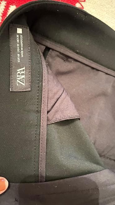 Костюмы: Мужской костюм, Демисезон, Zara, цвет - Черный — 3
