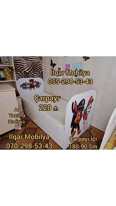 Oğlan və qız üçün, Yeni, Çarpayı, Bazasız, Matrassız, Siyirməsiz lalafo.az -da Oğlan və qız üçün, Yeni, Çarpayı, Bazasız, Matrassız, Siyirməsiz