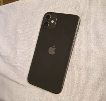 pulsuz telefon: IPhone 11, 64 GB, Qara, Face ID — 1