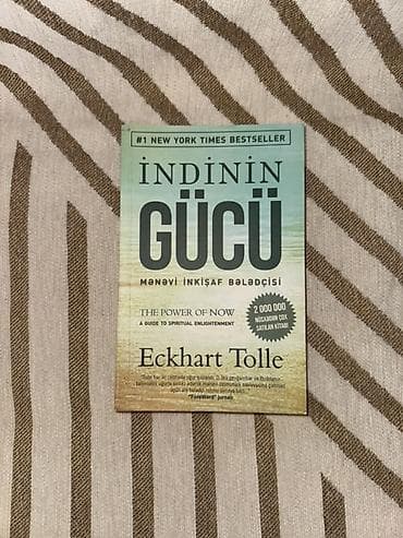 Məhsul: Kitab – “İndinin Gücü: Mənəvi İnkişaf Bələdçisi” Müəllif — 1