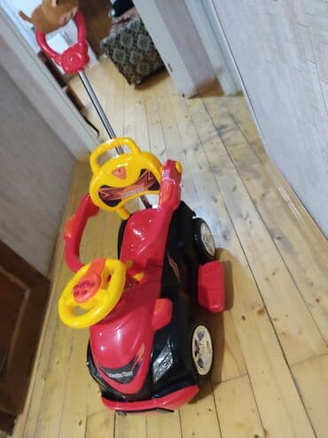 uşaq maşınları ucuz: Uşaq üçün “Magic Car” ayaqla idarə olunan minik maşını - Rəng — 1