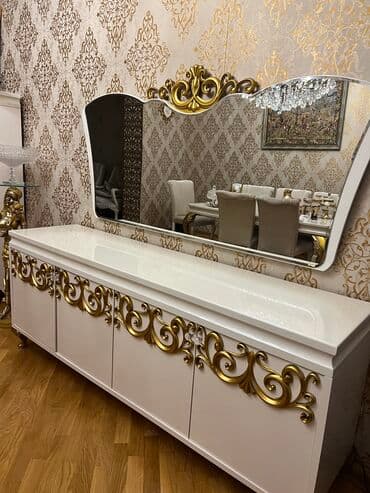 divan ustu parcalar: Turkiya istehsalı qonaq desti satılır hec bir cizigi yoxdur — 2