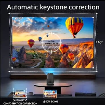 TV tünerlər və resiverlər: Yeni Portativ Proyektor Ödənişli çatdırılma — 3