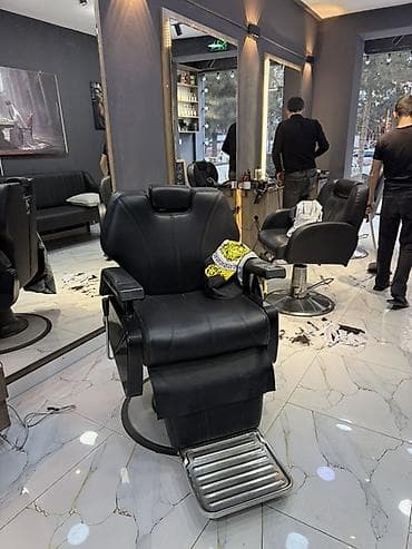 berber masasi: Saş kəsimi kreslosu — 2