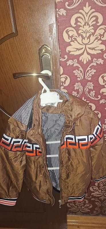 üst geyimi: Uşaq üçün yüngül qış/payız gödəkçəsi - Rəng: tünd qəhvəyi — 1