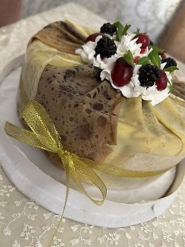 yeni il tortlari instagram: Blinçik Tortu – bənzərsiz təqdimat və dad - Quruluş: Nazik vanilli və — 1