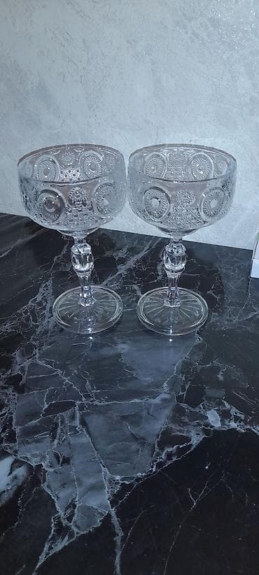 xrustal qutuda: Qədəhlər, Xrustal, 2 ədədli dəst — 1