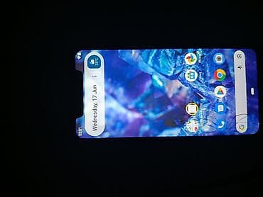 nokia 1 plus: Nokia 5.1 Plus (X5), 32 GB, rəng - Qara, Qırıq, Sensor, Barmaq izi — 3