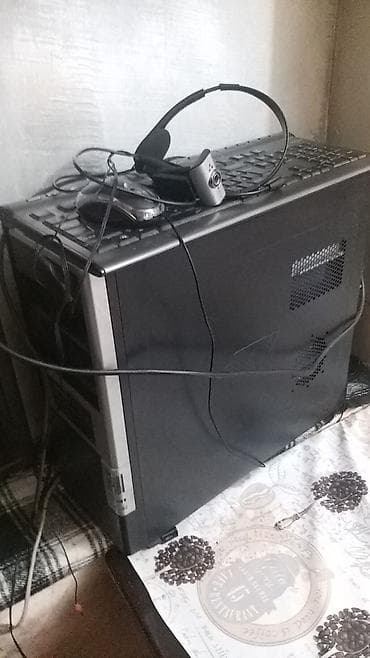 hava interneti: Masaüstü kompüter komplekti - Korpus: tam ölçülü ATX qara korpus, ön — 1