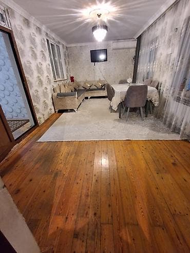 vip inşaat: 3 otaqlı mənzil – geniş dəhlizli plan, taxta döşəmələr və hündür — 2