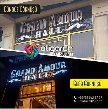 reklam işi: Qabarıq hərflər və neon-dekor reklam çözümləri - İşıqlı və işıqsız — 2