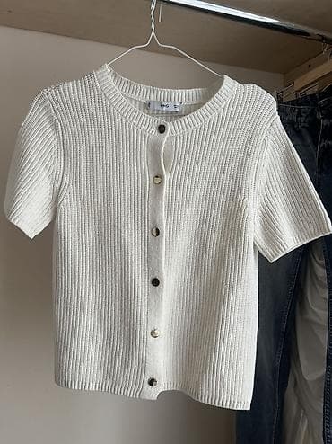 MANGO gısagol düymeli kofta S razmer bir defe geyilib teze