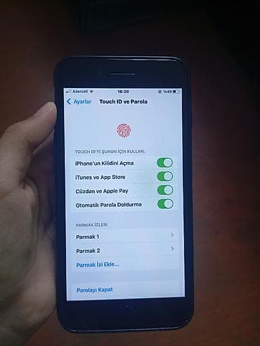 camon 40 pro: IPhone 7 Plus, 128 GB, Black Titanium, Barmaq izi — 4
