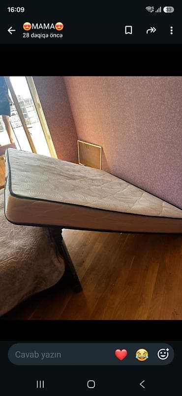 İşlənmiş, Ortopedik matras, İki nəfərlik