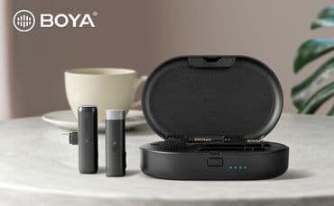 микрофоны для караоке беспроводные: Boya by-wm3u. Boya by-wm3u, vericidə quraşdırılmış mikrofonla — 3