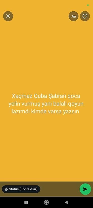 Axtarış: Xaçmaz–Quba–Şabran ərazisi üçün balalı qoyun Tələbat: -