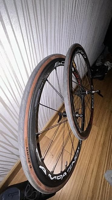 mercedes disk: Campagnolo Bora One yol velosipedi üçün karbo-fiber təkər cütü - — 9