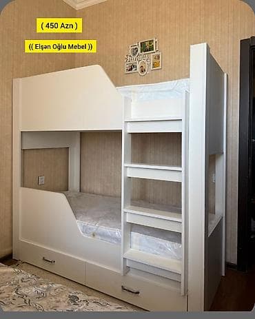 usag maneji: Oğlan və qız üçün, Yeni, Çarpayı, Matras ilə, Siyirməli, Laminat — 1