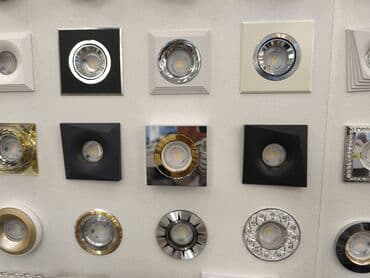 lampa: Gömülü LED spot işıqları – müxtəlif dizayn və ölçülərdə Məhsul — 1