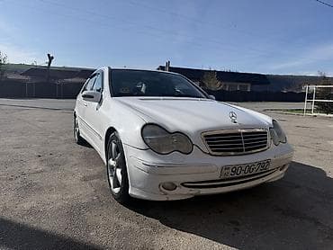 opel kredit: Mercedes-Benz C 240 (W203) sedan - Kuzov: ağ rəng, 4 qapı, AMG — 5