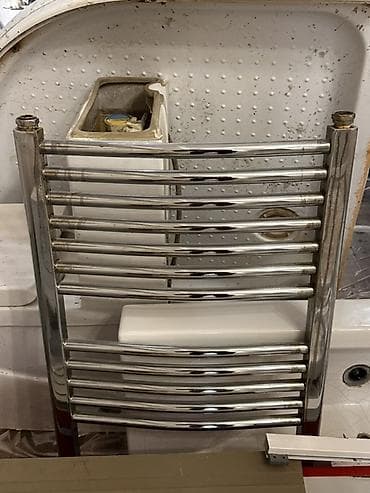 Xrom örtüklü dəhlizli hamam radiatoru (sushilka/suşilka) - Material