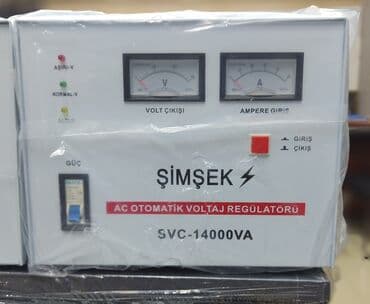 Yeni, Ev üçün, 1 faza, Gərginliy stabilizatoru, 150 V, Pulsuz çatdırılma, Rayonlara çatdırılma, Kredit var