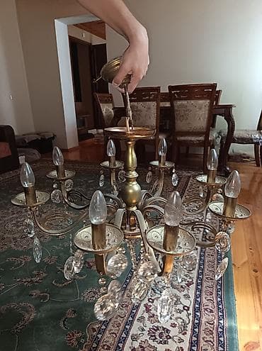 Çilçıraqlar: Çılçıraq, 8 lampa, Metal — 2