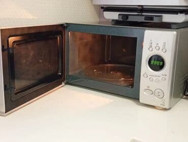 приставка смарт для телевизора: Mikrodalğalı soba Samsung, Ayrıca dayanan, Mikrodalğalar ilə, rəng - Gümüşü — 2