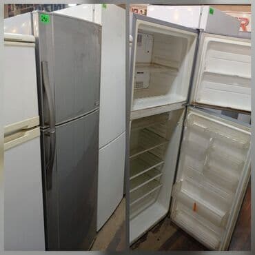 metbex soyuducusu: İki qapılı məişət soyuducusu - Rəng: metalik boz ön panel, qalan — 1