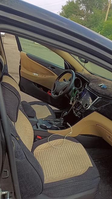 brabus disk: Hyundai Sonata Hybrid sedan - Rəng: qara, kuzovda xrom detallarla - — 5