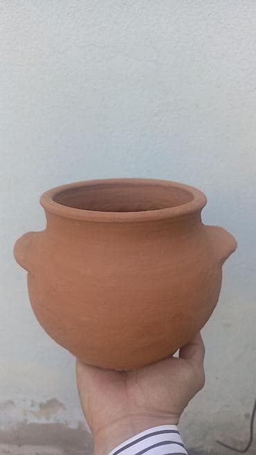 gil qab: Qazan, rəng - Qəhvəyi, Keramika — 1