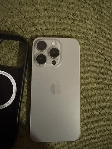 IPhone 15 Pro, 128 GB, Gümüşü, Face ID