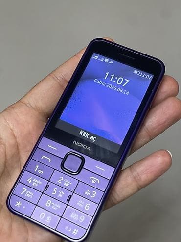 Elektronika: Nokia 225, < 2 GB Memory Capacity, rəng - Bənövşəyi, Düyməli — 1