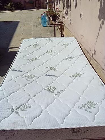 matras taxt: Aloe Vera döşək - Ölçü: təxmini tək nəfərlik (şəkillərə əsasən — 1