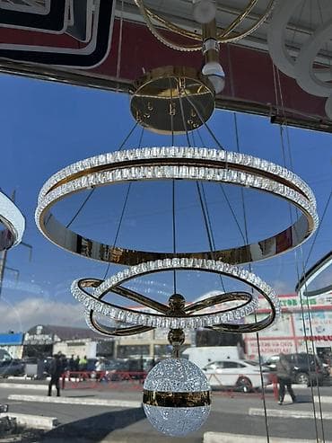 isiqlandirma: Led Çılçıraq, 4 və daha çox lampa, Metal — 5