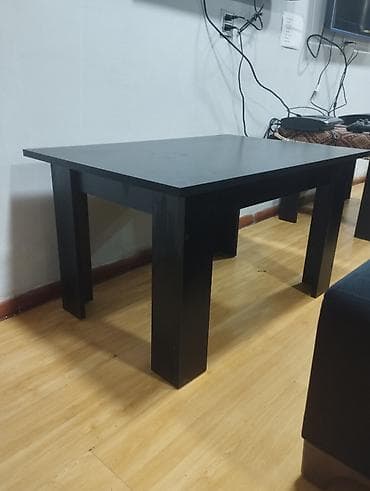 sto za laptop: Журнальный стол, Нераскладной, Дерево, Квадратный стол — 1